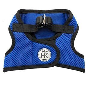 Blue (Extra-Large, 35-50lbs) | Easy Control Step-in Mesh Vest Harness for Dogs